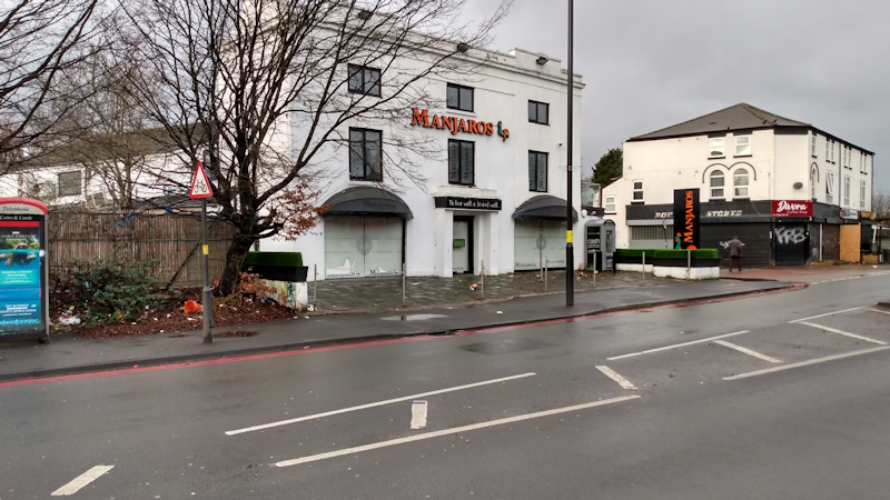 Derelict restaurant