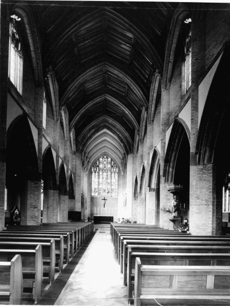 Restored nave