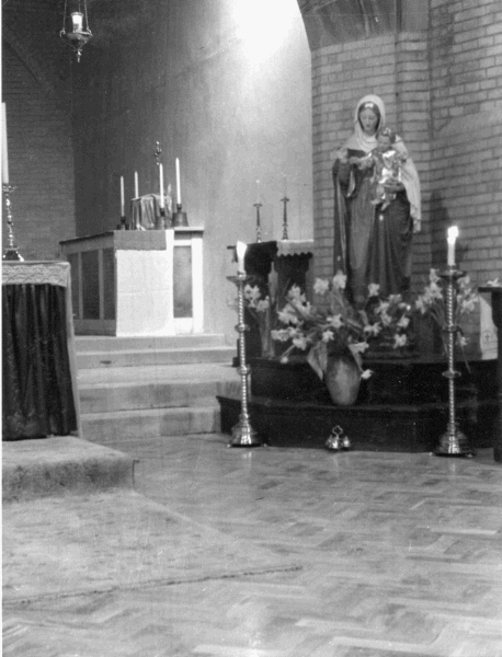 Rebuilt Blessed Sacrament Chapel